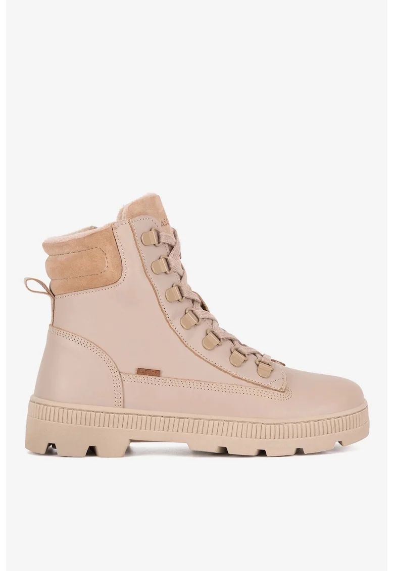 Ghete dama  5905588906803, Piele naturala, Bej, Bej