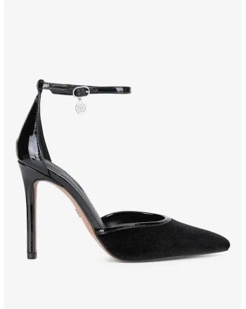Pantofi dama  5905588925170, Textil, Negru, Negru