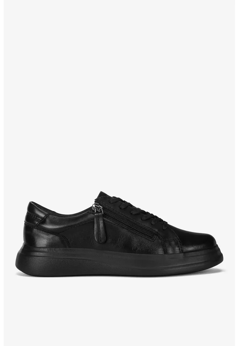 Pantofi dama  5905588932093, Piele naturala, Negru, Negru