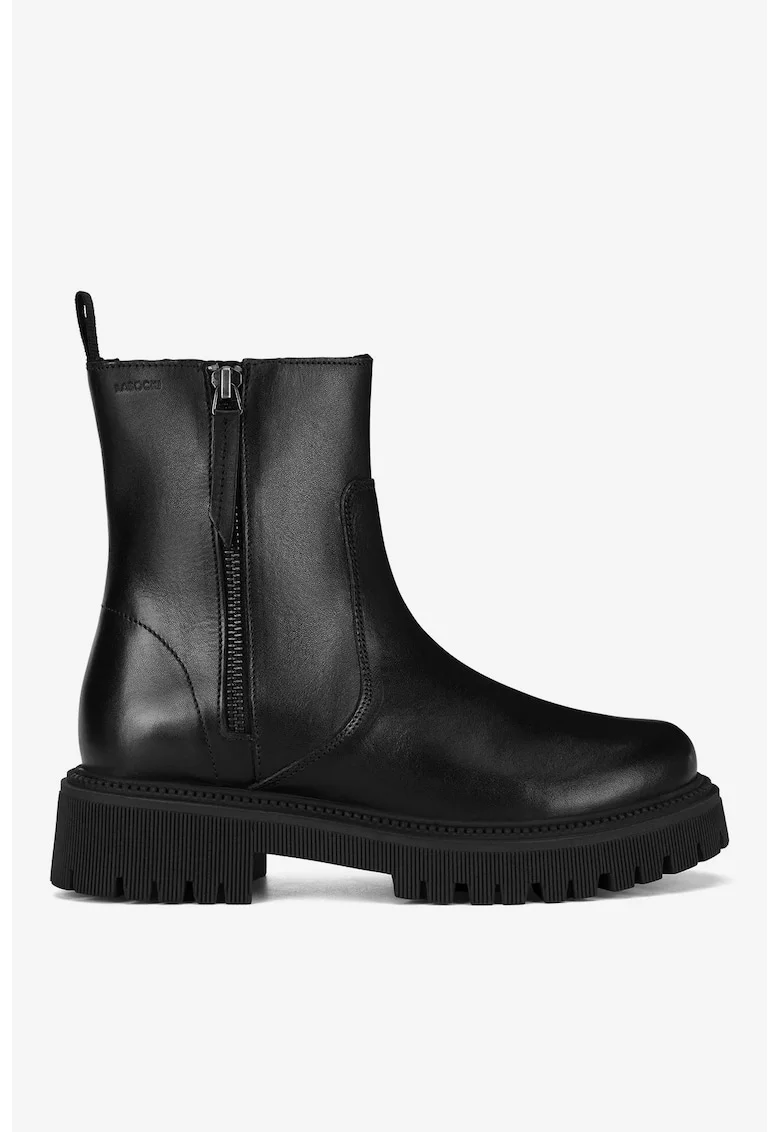 Ghete dama  5905588934547, Piele naturala, Negru, Negru