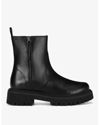 Ghete dama  5905588934547, Piele naturala, Negru, Negru