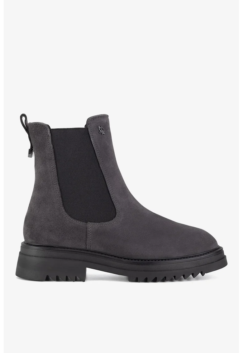 Ghete dama  5905588961192, Piele intoarsa, Gri, Gri