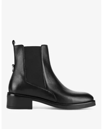 Ghete dama  5905588966067, Piele naturala, Negru, Negru