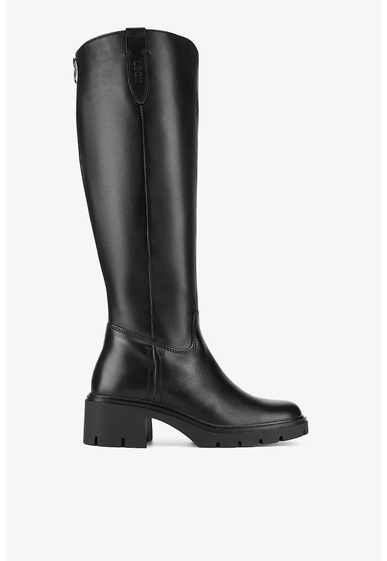 Cizme dama  5905588984573, Piele naturala, Negru, Negru