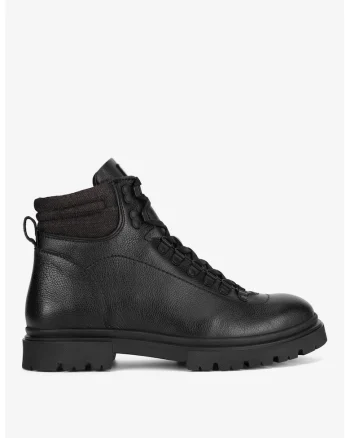 Ghete barbati  5905588981732, Piele naturala, Negru, Negru