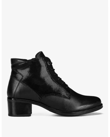 Ghete dama  5905588995586, Piele naturala, Negru, Negru