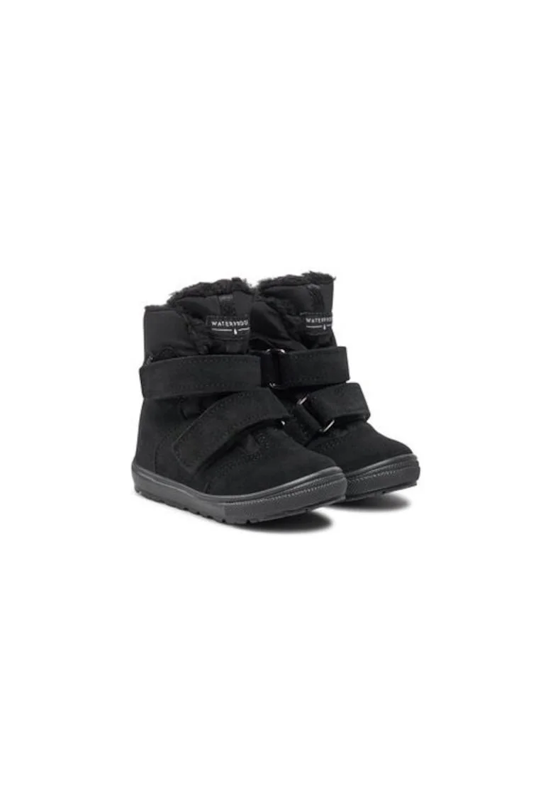 Ghete baieti  304294174, Piele naturala, Negru, Negru