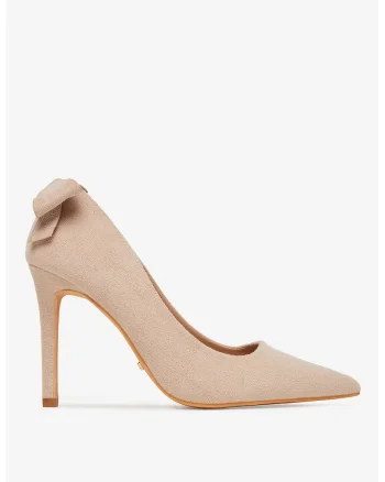Pantofi Bej  Textil, Bej