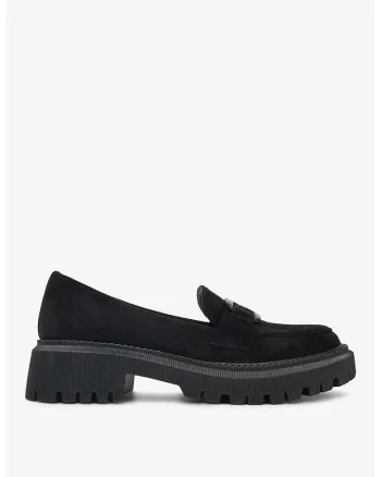 Mocasini  Textil, Negru, Negru