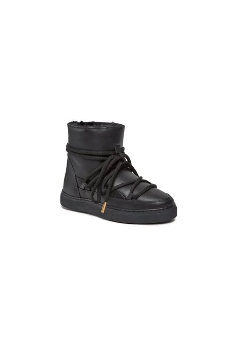 Ghete dama  303114329, Piele ecologica, Negru, Negru
