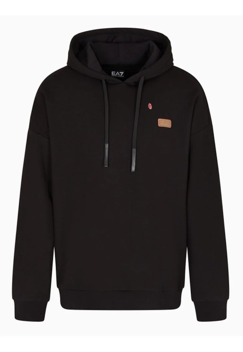 Hanorac barbati  TRAIN GRAPHIC SERIES M HOODIE RN SPORTS BR CO PL, Bumbac, Negru, Negru