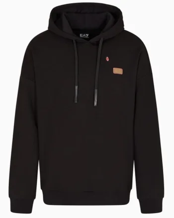 Hanorac barbati  TRAIN GRAPHIC SERIES M HOODIE RN SPORTS BR CO PL, Bumbac, Negru, Negru