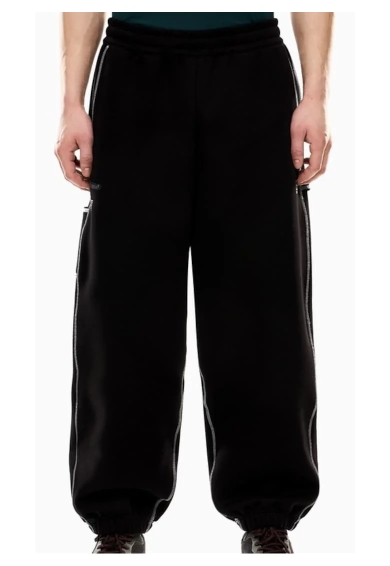 Pantaloni bărbați  NATURAL VENTUS7, bumbac, negru, Negru