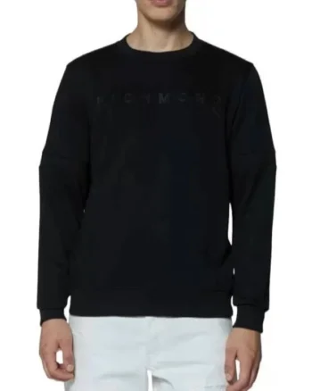 Bluza barbati  SWEATSHIRT CHILIS, Bumbac, Negru, Negru