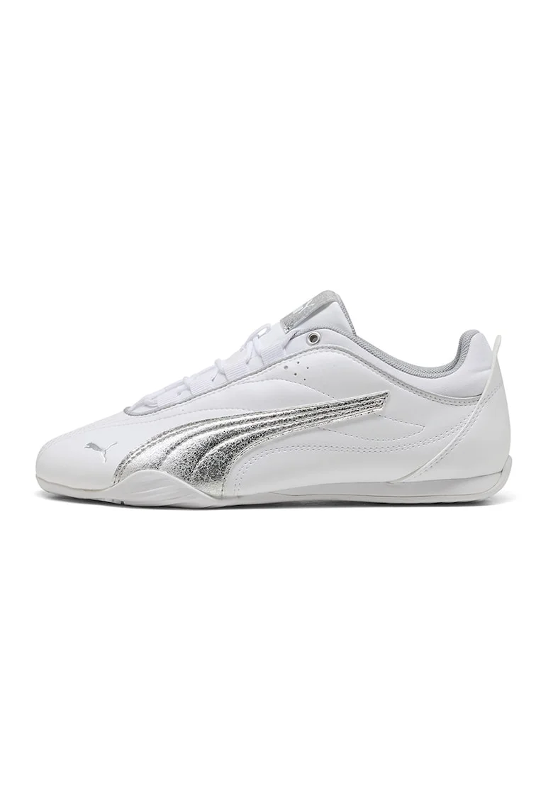 Pantofi sport Catch Soleil Metallic Whisper, Alb optic/Argintiu