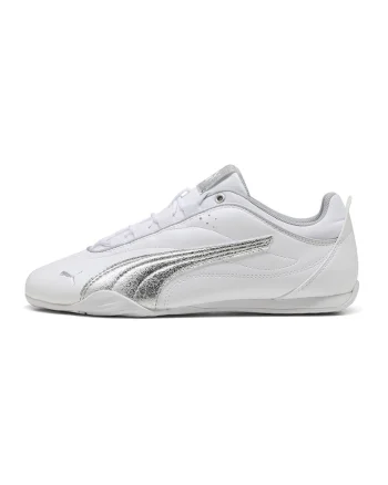 Pantofi sport Catch Soleil Metallic Whisper, Alb optic/Argintiu