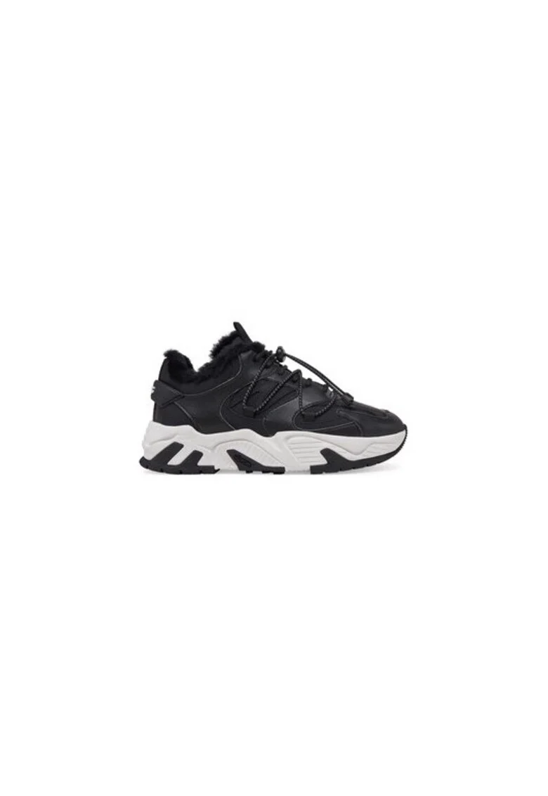 Pantofi sport dama  304451058, Piele naturala, Negru, Negru