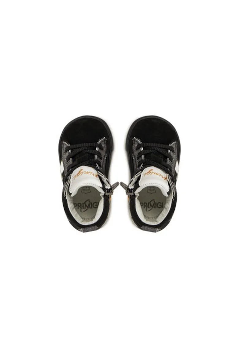 Ghete fete  304326783, Piele naturala, 24 EU, Negru