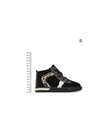 Ghete fete  304326790, Piele naturala, 25 EU, Negru