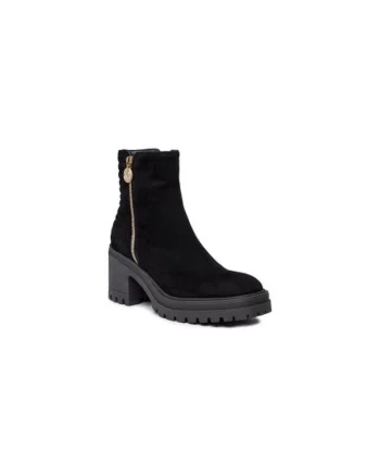 Ghete dama  303258511, Piele naturala, 36 EU, Negru