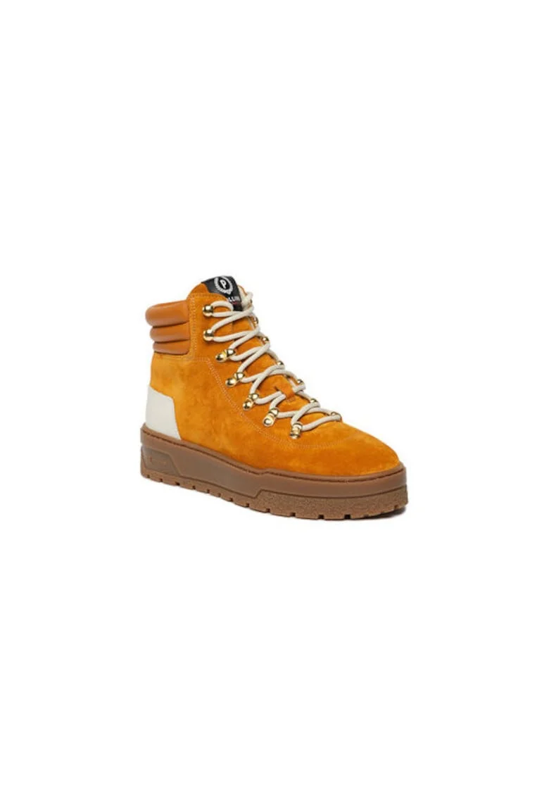 Pantofi sport dama  303258702, Piele naturala, Portocaliu, Portocaliu