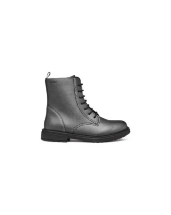 Cizme fete  303949105, Piele ecologica, Gri, Gri