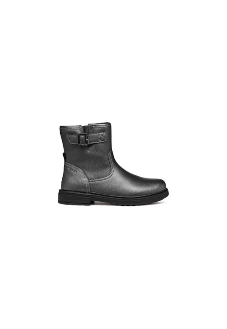 Cizme dama  304068232, Piele ecologica, Gri, Gri