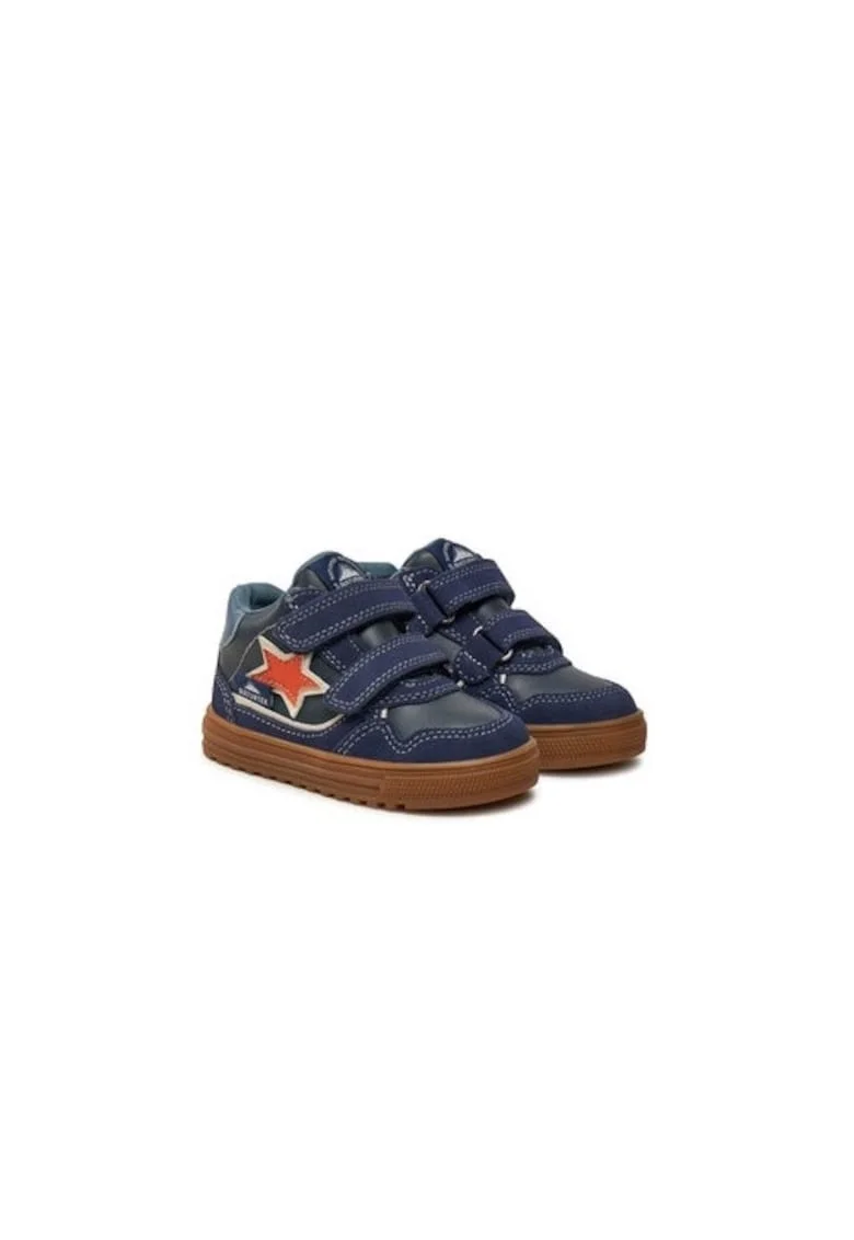 Ghete fete  304675553, Piele naturala, Albastru, Albastru
