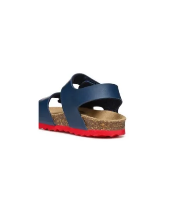 Sandale baieti  304458675, Piele ecologica, Albastru, Albastru