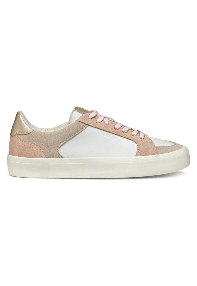 Pantofi sport dama  304621048, Piele naturala, Alb, Alb