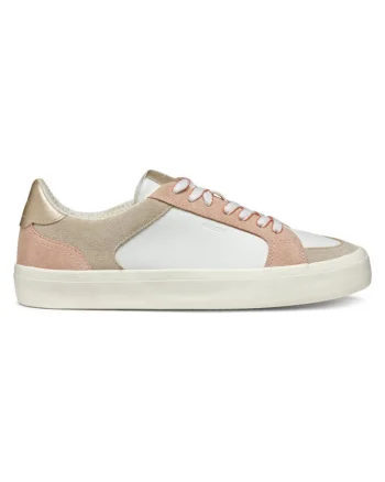 Pantofi sport dama  304621048, Piele naturala, Alb, Alb