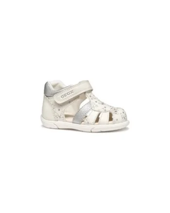 Sandale fete  304617485, Piele ecologica, Alb, Alb
