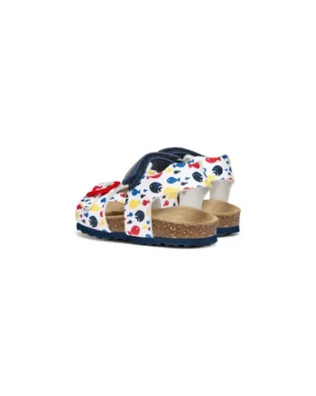 Sandale baieti  304617584, Piele ecologica, Alb, Alb