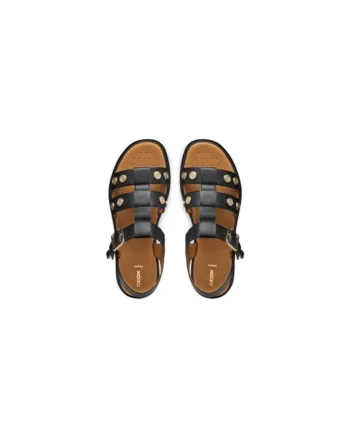 Sandale dama  304620881, Piele ecologica, 41 EU, Negru