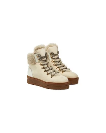 Ghete dama  304383304, Piele naturala, Bej, Bej
