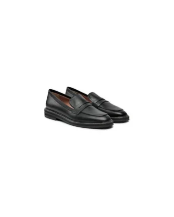 Mocasini dama  304508080, Piele naturala, Negru, Negru