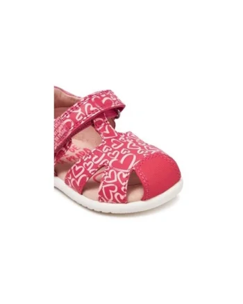 Sandale fete  305201836, Piele naturala, Roz, Roz
