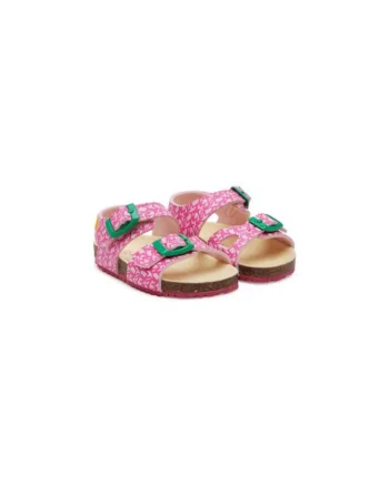 Sandale fete  305202079, Piele ecologica, Roz, Roz