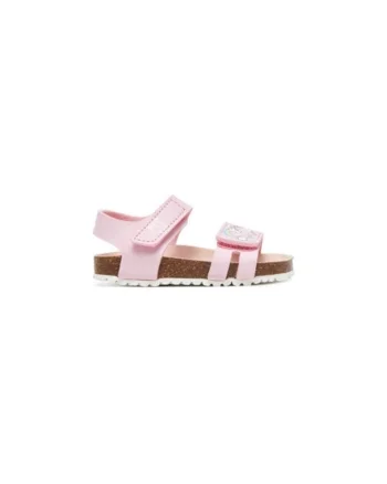 Sandale fete  305249319, Piele ecologica, Roz, Roz