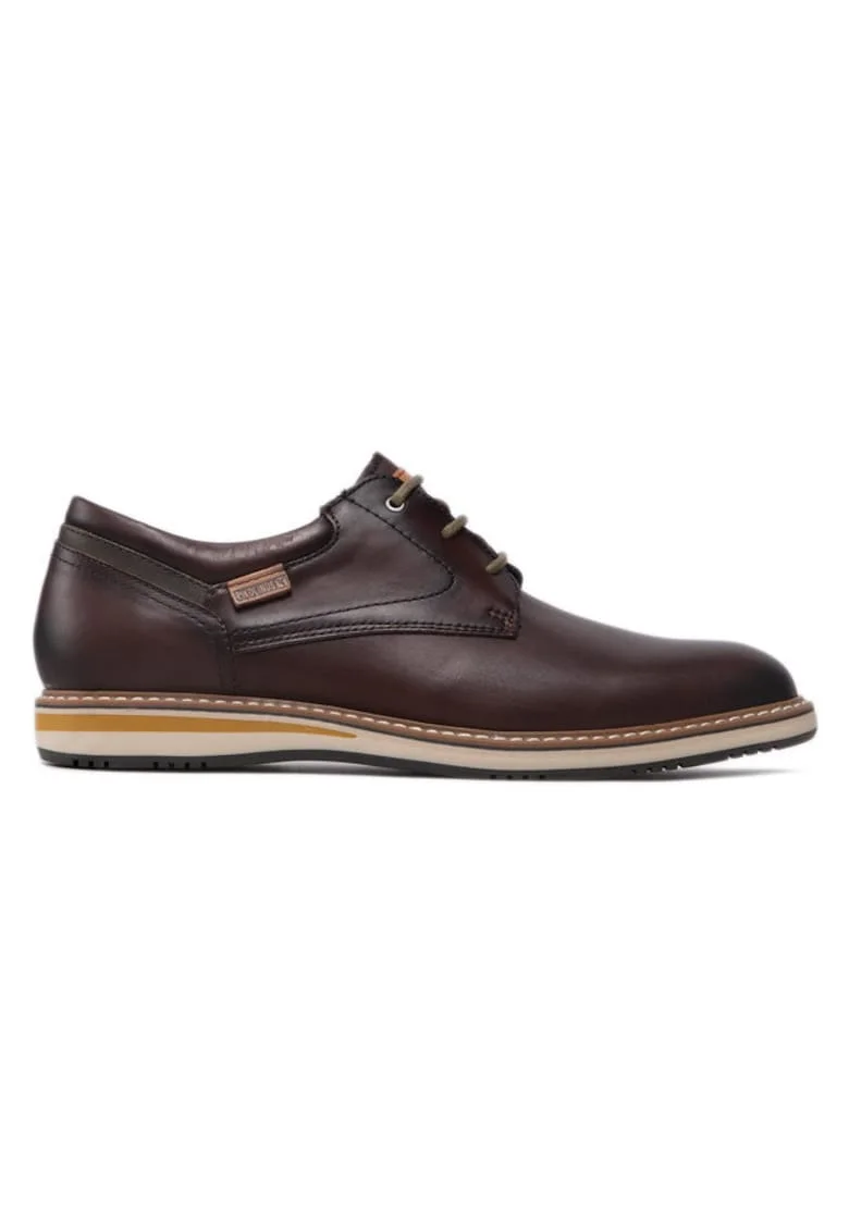 Pantofi barbati  300890608, Piele naturala, Maro, Maro