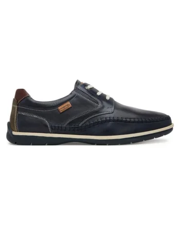 Pantofi barbati  304903496, Piele naturala, Albastru, Albastru