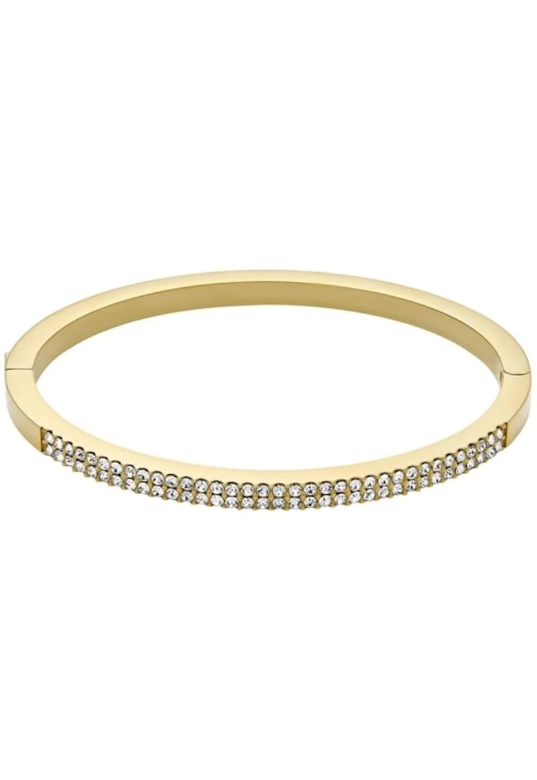 Bratara  Ellis fixa cu cubic zirconia JF04862710, Auriu