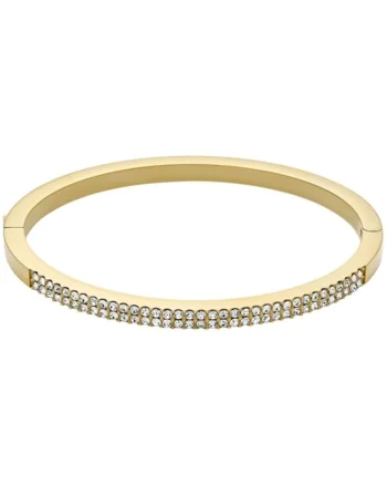 Bratara  Ellis fixa cu cubic zirconia JF04862710, Auriu