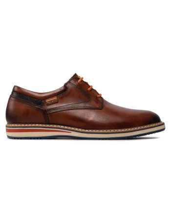 Pantofi barbati  300890561, Piele naturala, Maro, Maro