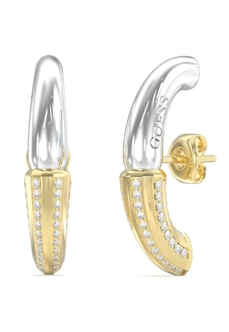 Cercei  Majorelle stud lung cu cristale JUBE05369JWYGRHT-U, Auriu, Argintiu