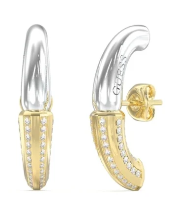 Cercei  Majorelle stud lung cu cristale JUBE05369JWYGRHT-U, Auriu, Argintiu