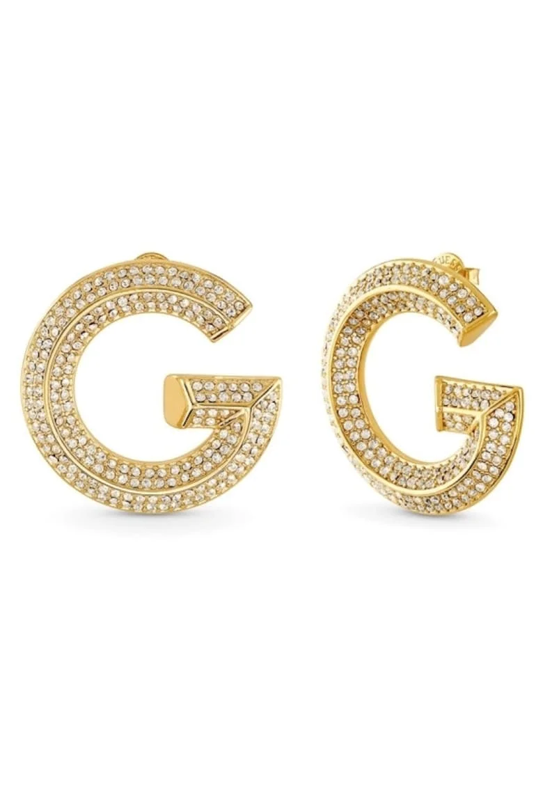 Cercei  G Crystal stud lung cu cristale JUBE05434JWYGT-U, Auriu