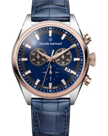 Ceas barbatesc  10259 357RC BUGIR Quartz Argintiu, Rose gold