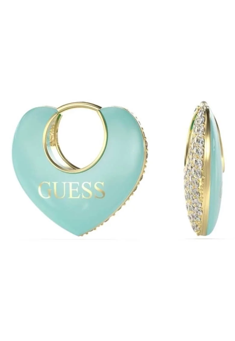 Cercei  Crazy in love cu cristale JUBE05206JWYGAQT-U, Auriu, Albastru