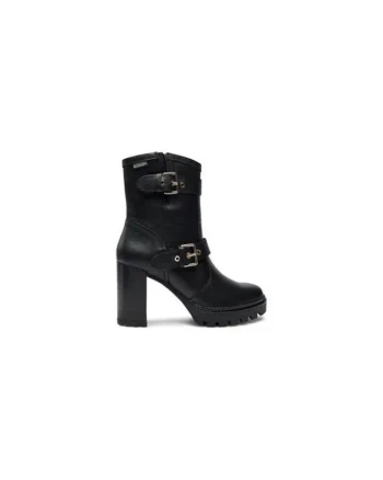 Ghete dama  304358401, Piele naturala, Negru, Negru